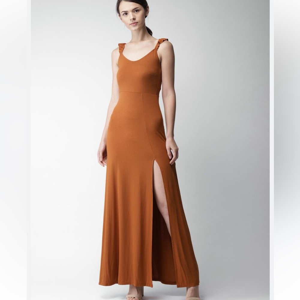 Forever 21 Rust Colored Maxi Dress